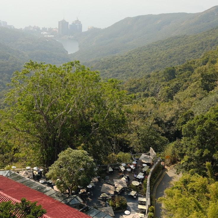 Kids playground area in Canada